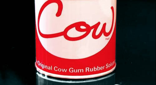 Picture of a tin of cow gum