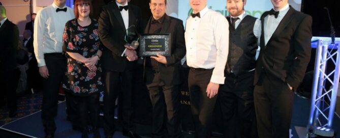 Original winning the East Cheshire Chamber awards for Innovation