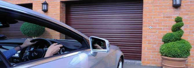 Picture of roller garage doors